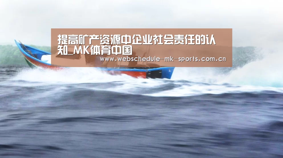 提高矿产资源中企业社会责任的认知_MK体育中国(图1) MK SPORT